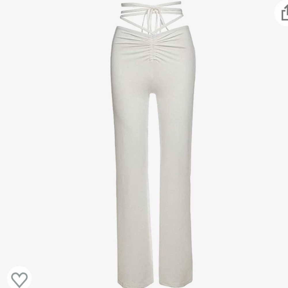 Lace Up Pants